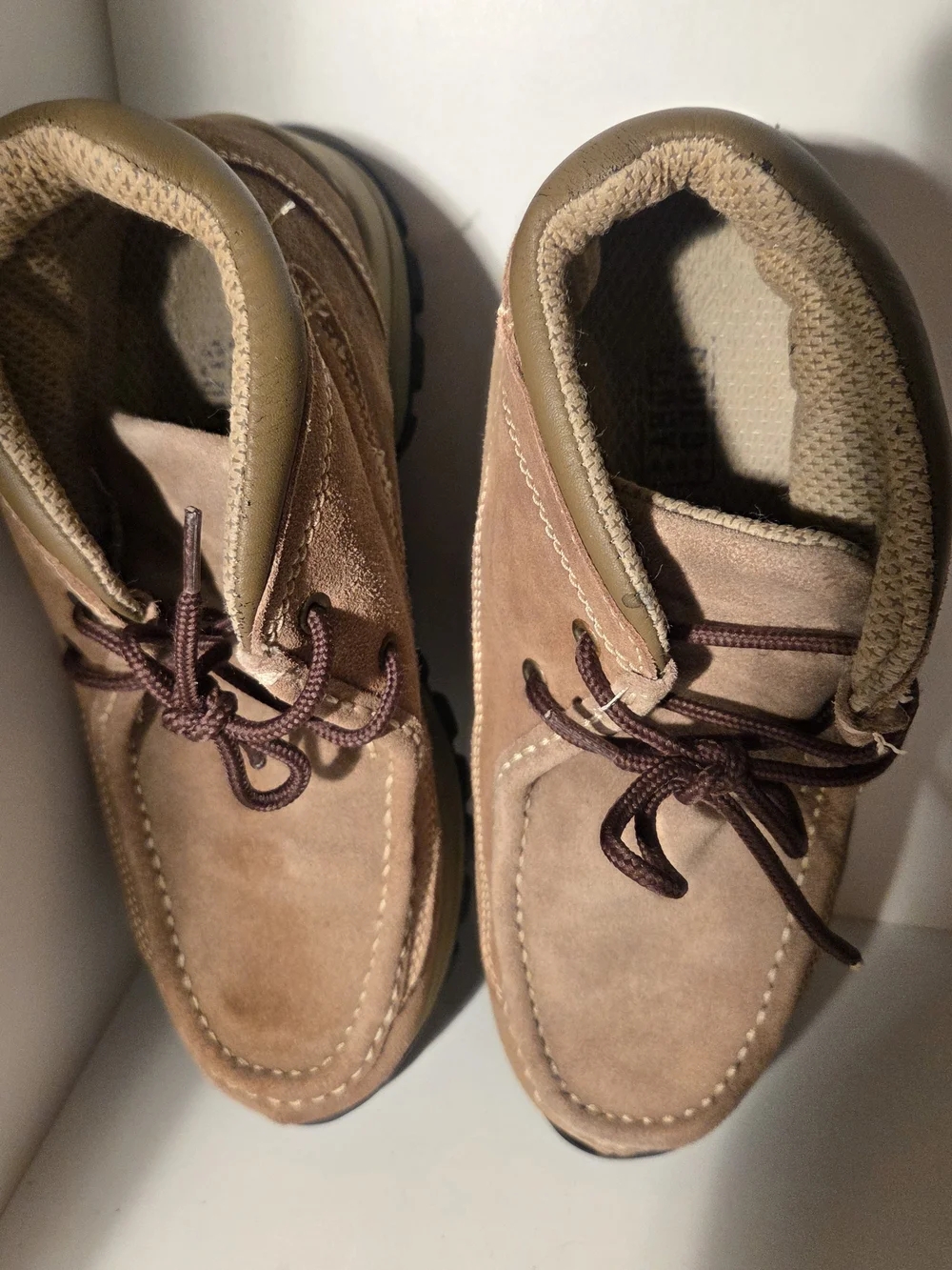 Faded Gloey Men's Suede Lace-Up Casual Boots - Brown Size 8